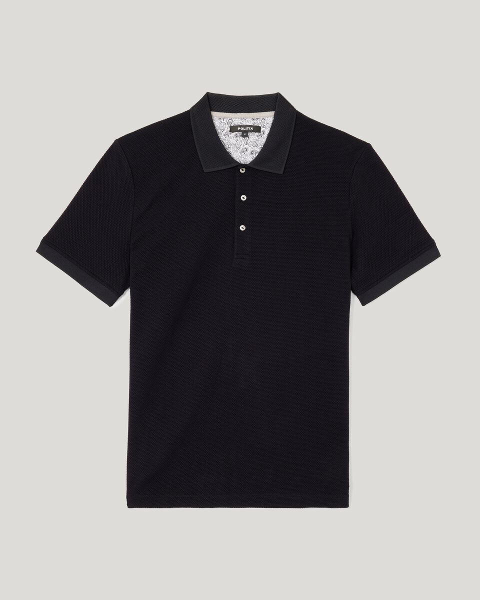 Jacquard Texture Polo